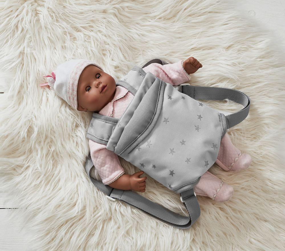 Gotz Baby Doll Natasha Grey Star Carrier Bundle Set